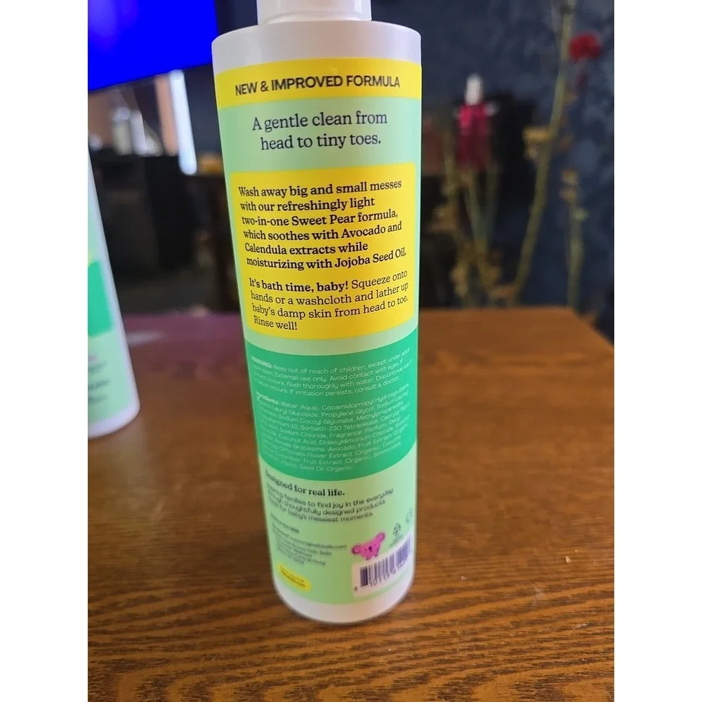 Hello Bello Baby Shampoo &‎ Body Wash Sweet Pear 10oz  New
